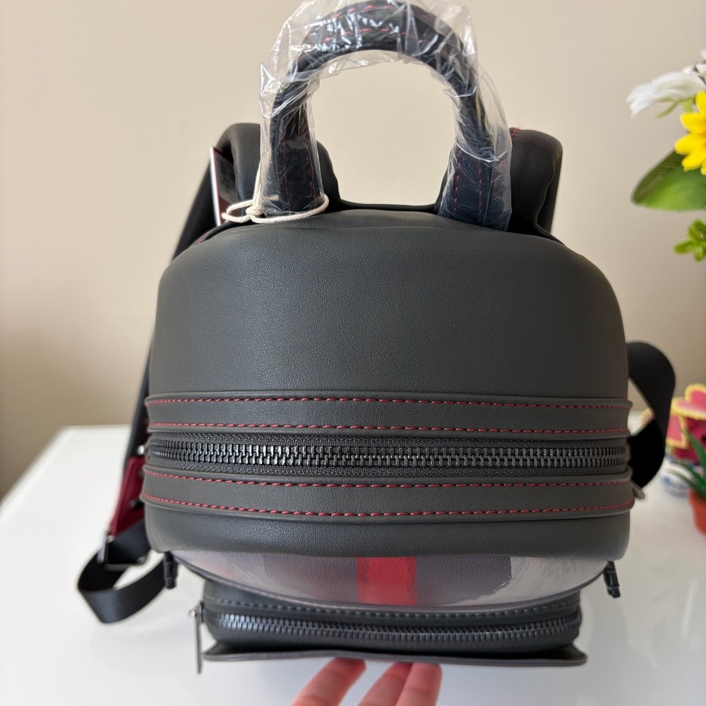 Loungefly Star Wars Bad Batch Hunter Helmet Mini Backpack Convention Exclusive - Picture 5 of 14